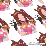 Sprint King Stickers