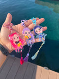 HUNTR/X Double-Sided Acrylic Tassel Keychains