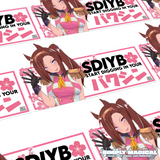 Sprint King Stickers