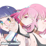 Meiko and Sachi OC Bust Stickers