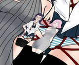 Meiko and Sachi Kiss Cuts