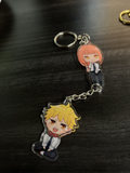 Makima//Denji Linked Acrylic Keychain