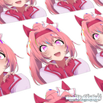 Haru Urara Losing Kiss-cuts