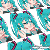 Color Pop Miku & Teto Stickers