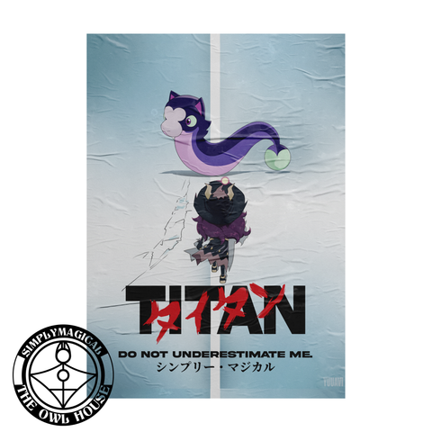 (PRE-ORDER) Titan Luz Poster (18 x 24)