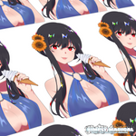 Thorn Princess Bust Sticker [Summer Edition]