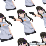 Olympic Chisato/Takina Stickers