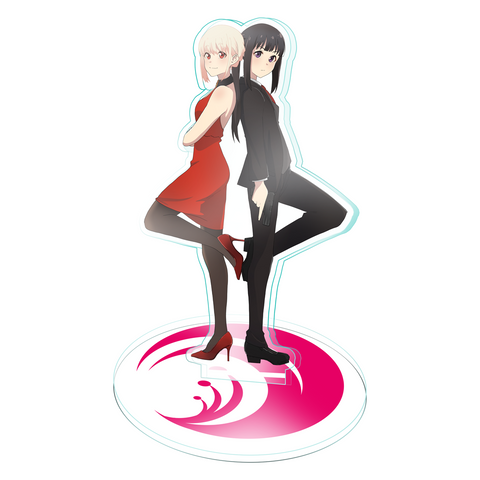 "Mrs. and Mrs. Recoil" Acrylic Stand